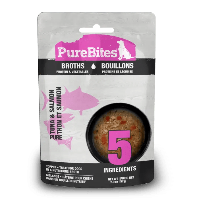Tuna, Salmon & Vegetables Dog Broth - PureBites - PetToba-PureBites