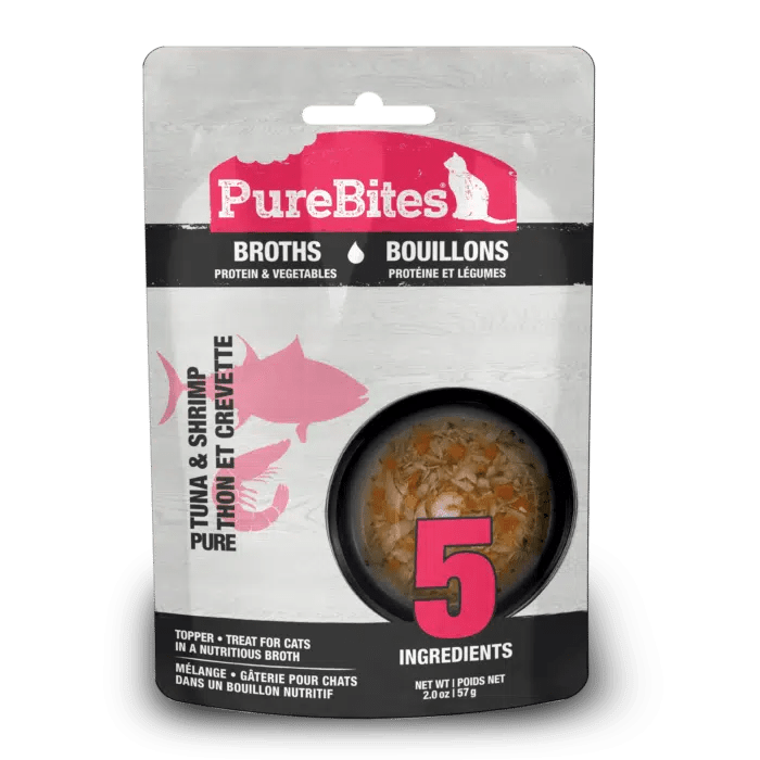 Tuna, Shrimp & Vegetables Cat Broth - PureBites - PetToba-PureBites