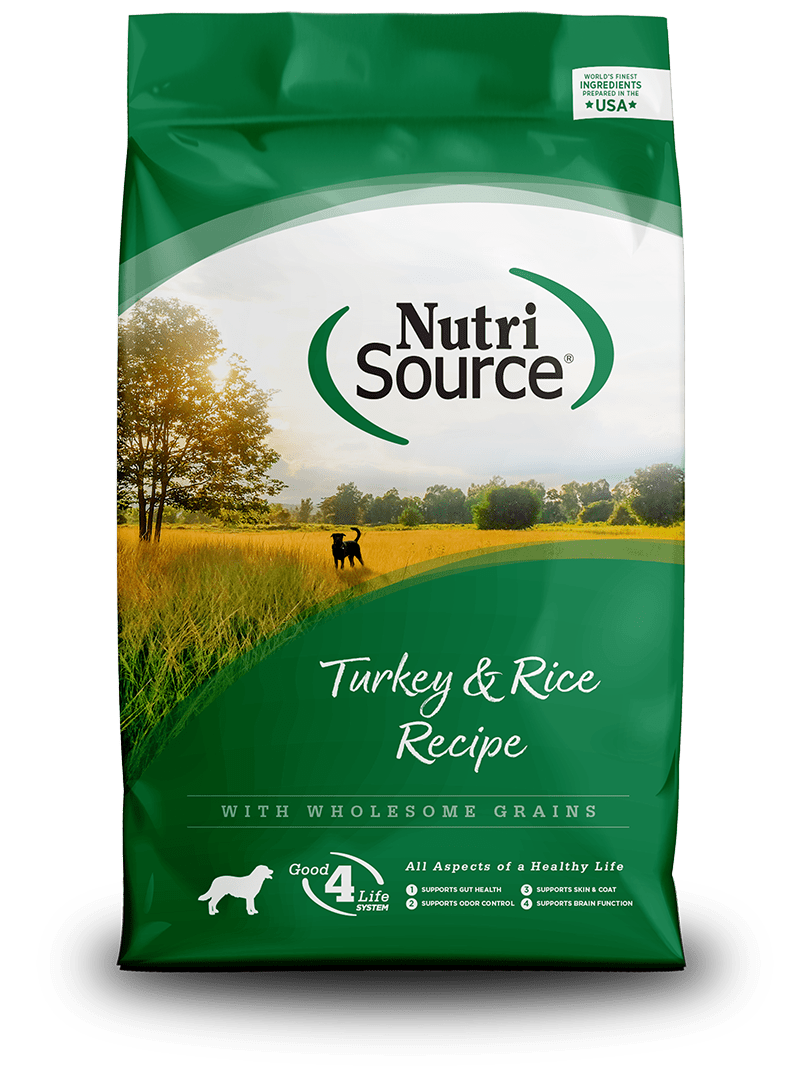 Turkey & Rice Recipe - NutriSource - Dry Dog Food