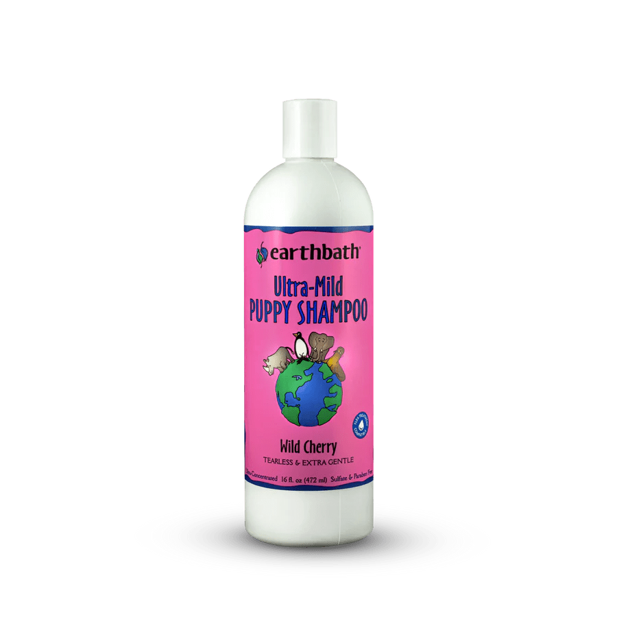 Ultra-Mild Puppy Shampoo Wild Cherry   - earthbath