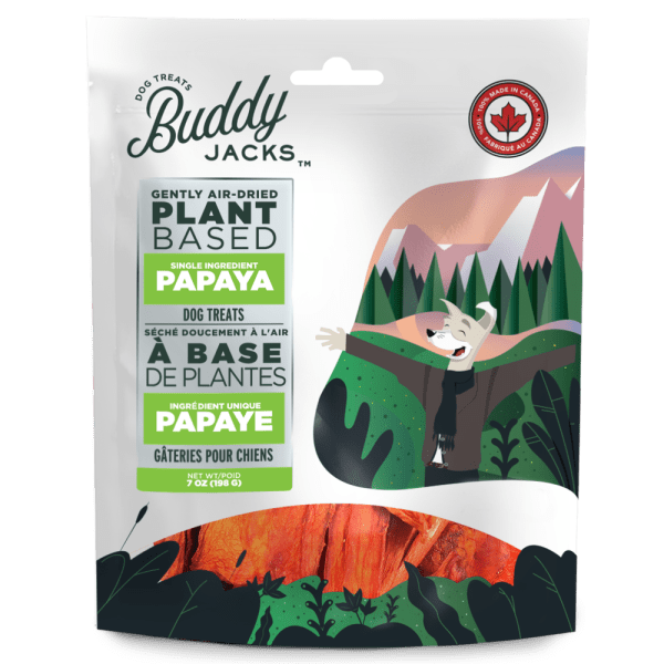 Vegan Papaya Dog Treats - Buddy Jacks