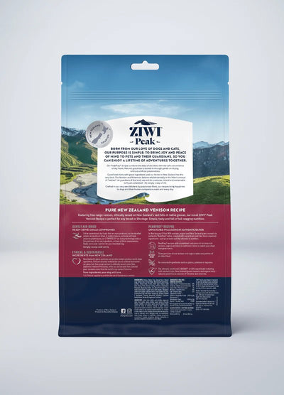 Venison Recipe - Air Dried Dog Food - Ziwi