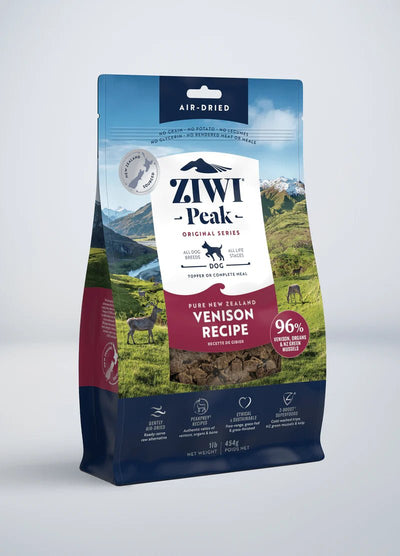 Venison Recipe - Air Dried Dog Food - Ziwi