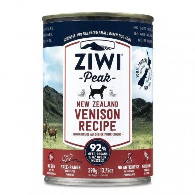 Venison Recipe - Wet Dog Food - Ziwi