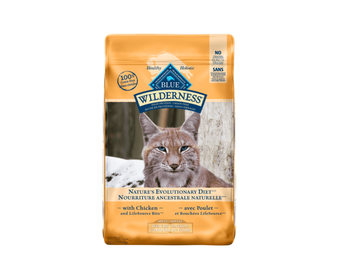 Weight Control Adult Chicken Grain Free - Dry Cat Food - Blue Cat Wilderness