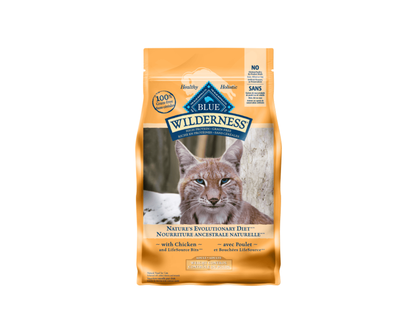 Weight Control Adult Chicken Grain Free - Dry Cat Food - Blue Cat Wilderness