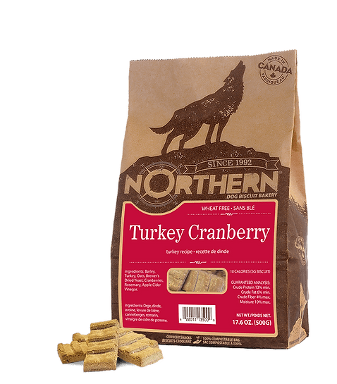 Wheat Free Turkey Cranberry 500g - Northern Biscuit - PetToba-Northern Biscuit