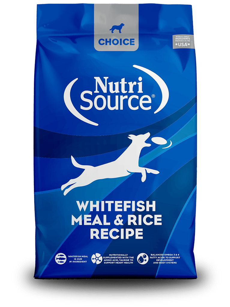 Nutrisource trout and sales rice dog food