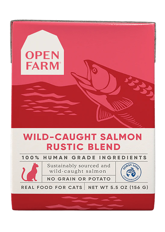 Wild-Caught Salmon Rustic Blend - Wet Cat Food - Open Farm