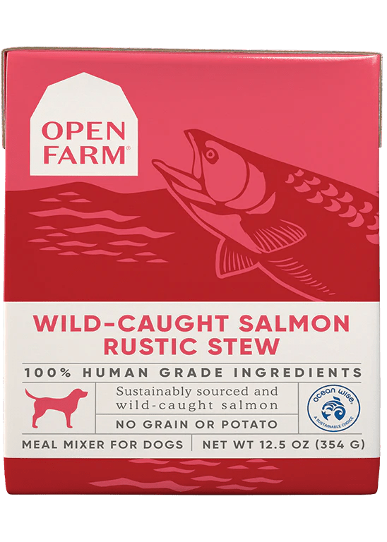 Wild-Caught Salmon Rustic Stew  - Wet Dog Food - Open Farm