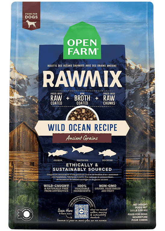 Wild Ocean Ancient Grains RawMix - Dry Dog Food - Open Farm - PetToba-Open Farm