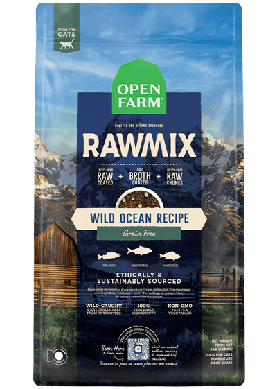 Wild Ocean Grain-Free RawMix - Dry Cat Food - Open Farm