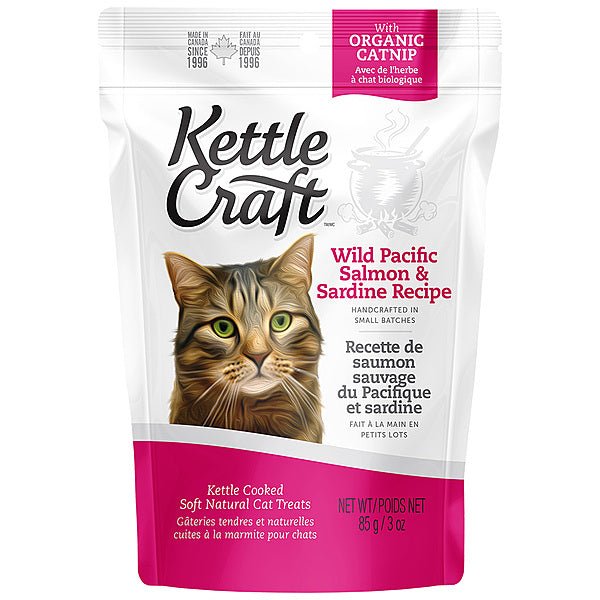 Wild Salmon & Sardine - Cat Treats - Kettle Craft - PetToba-Kettle Craft