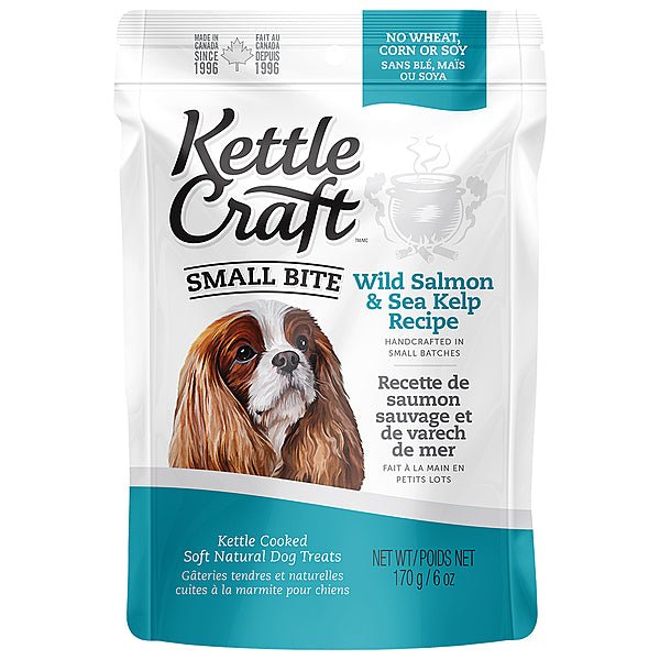 Wild Salmon & Sea Kelp Small Bite - Dog Treats - Kettle Craft - PetToba-Kettle Craft