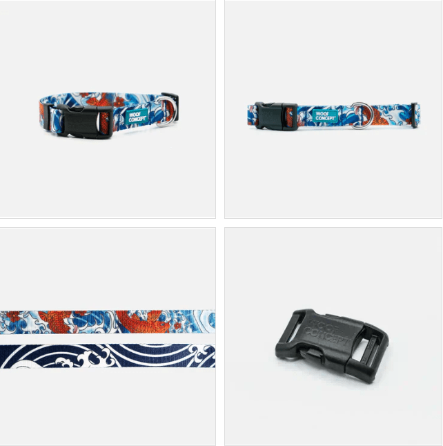 Woof Concept Collar Ikonic Koi - Woof Concept