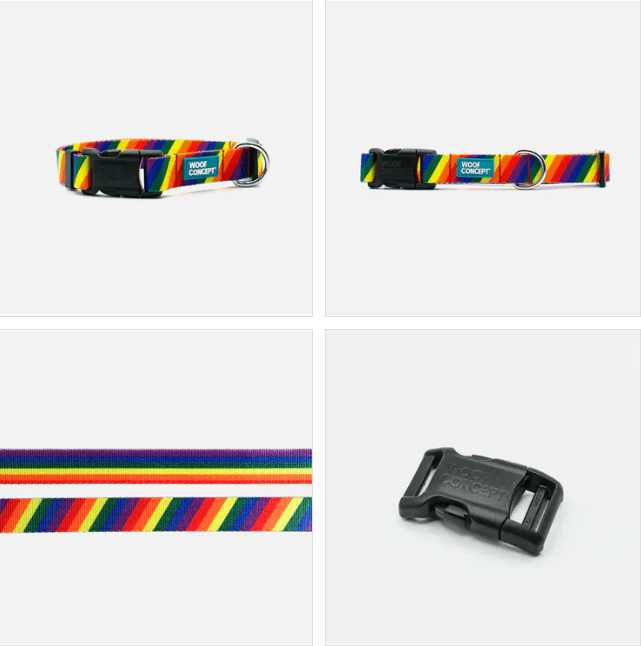 Woof Concept Collar Ikonic Pride - Woof Concept - PetToba-Woof Concept