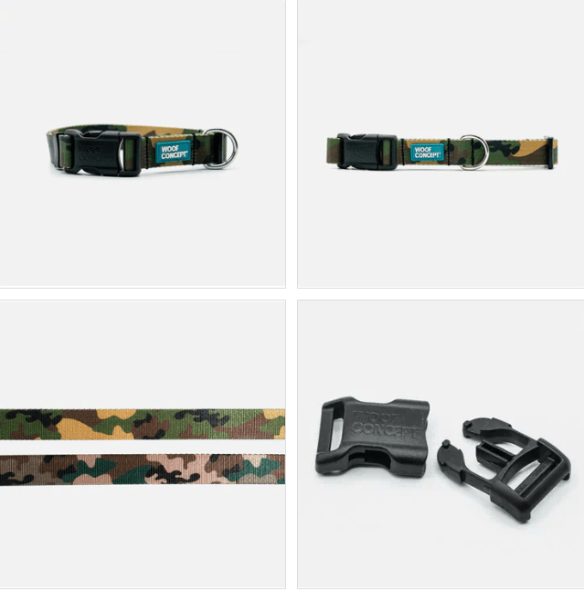 Woof Concept Collar Ikonic Woodland - Woof Concept