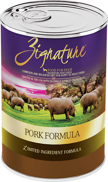 Zignature Pork Formula - Wet Dog Food - Zignature